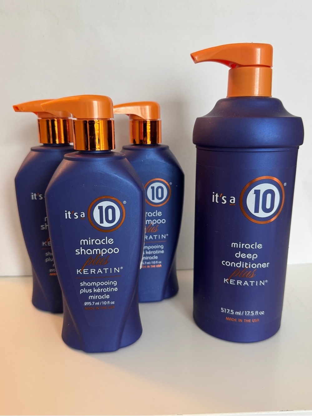 It’s a 10 plus keratin shampoo and conditioner bundle NWT